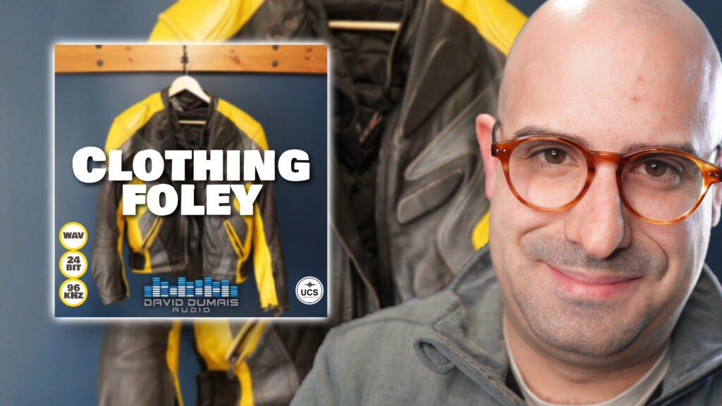 I Recorded Clothing Foley…and made a sound library with it